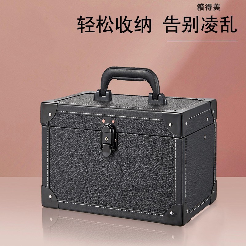 专业大容量美睫纹绣文身采耳足疗技师化妆手提工具箱收纳盒