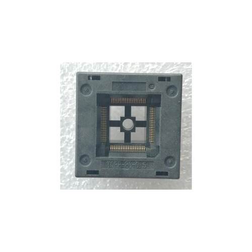 TQFP80 LQFP80 QFP80 编程器烧录座0.5mm老化座 间距 测试座