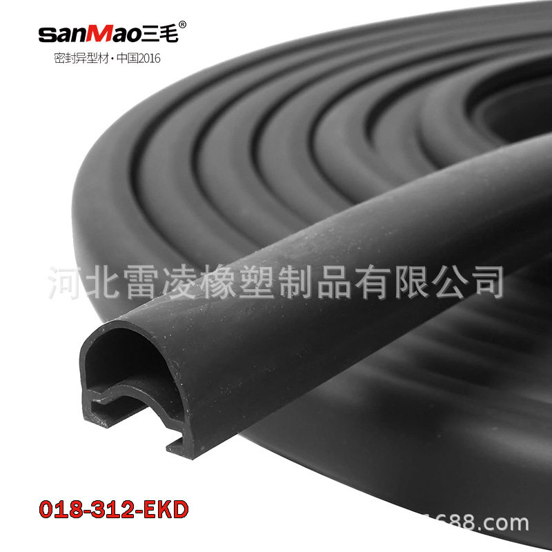 房车滑动门密封件刮水器橡胶密封条018-312-EKD露营车滑动门系统