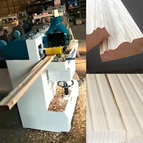相框门框线条机 家具装饰线条机 半自动MB101压刨木线机