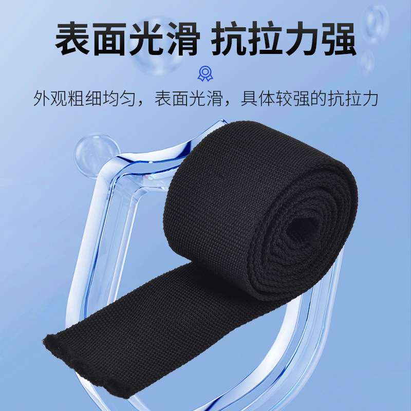 尼龙空心纺织套管电线保护套管阻燃耐磨液压油管不收缩纺织布套管