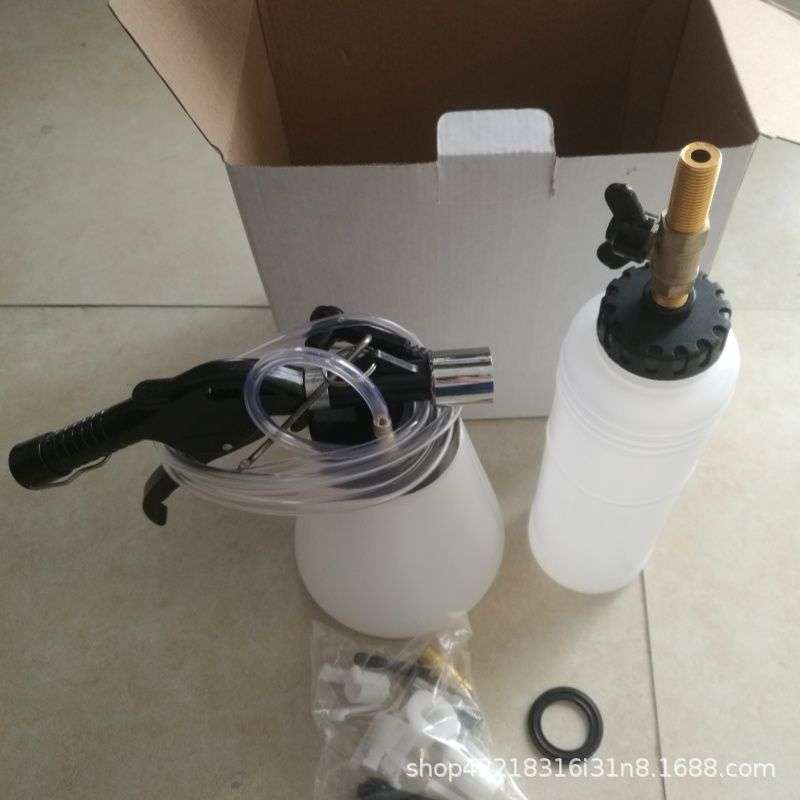 刹车油壶1升 2升铜接头 大号2升精展牌全套图片