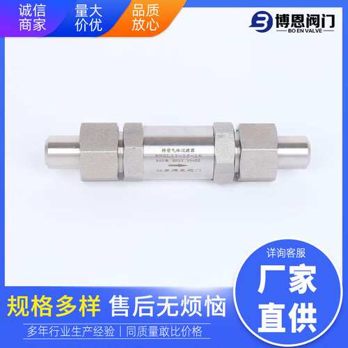 不锈钢过滤器 CNG过滤器 焊接式高温高压过滤器BNGL6120-320P
