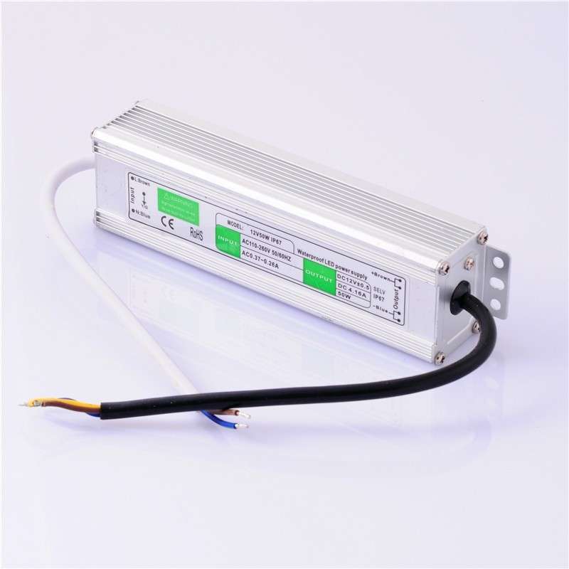 开关电源220v转24v直流变压器12v户外led投光灯水下灯防水火牛