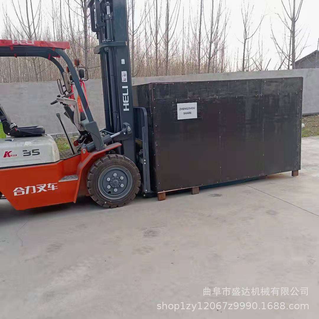 批量处理铁片钢丝滚筒除锈机六角滚筒抛光机鹅卵石打磨机图片