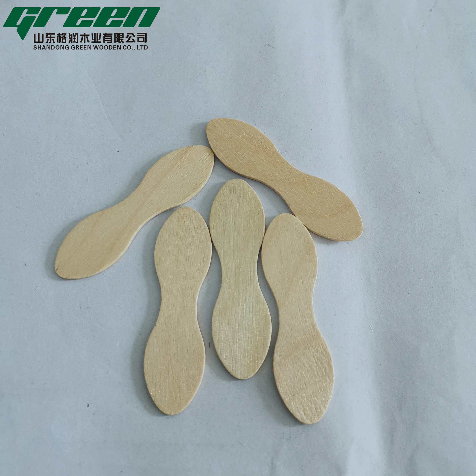 桦木 60mm冰淇淋勺 木勺实木木制创意手工制作胡桃木甜品工具原木