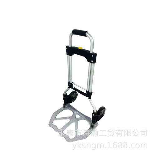 可折叠便携式出口家用铝合金小推车推车折叠车拉车拉杆手拉车