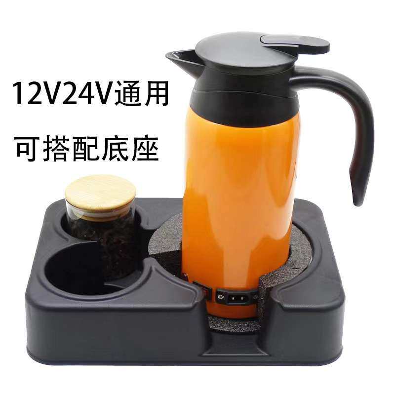 厂家直供米忆车载烧水壶12V24V快速加热车载热水壶支持一件代发