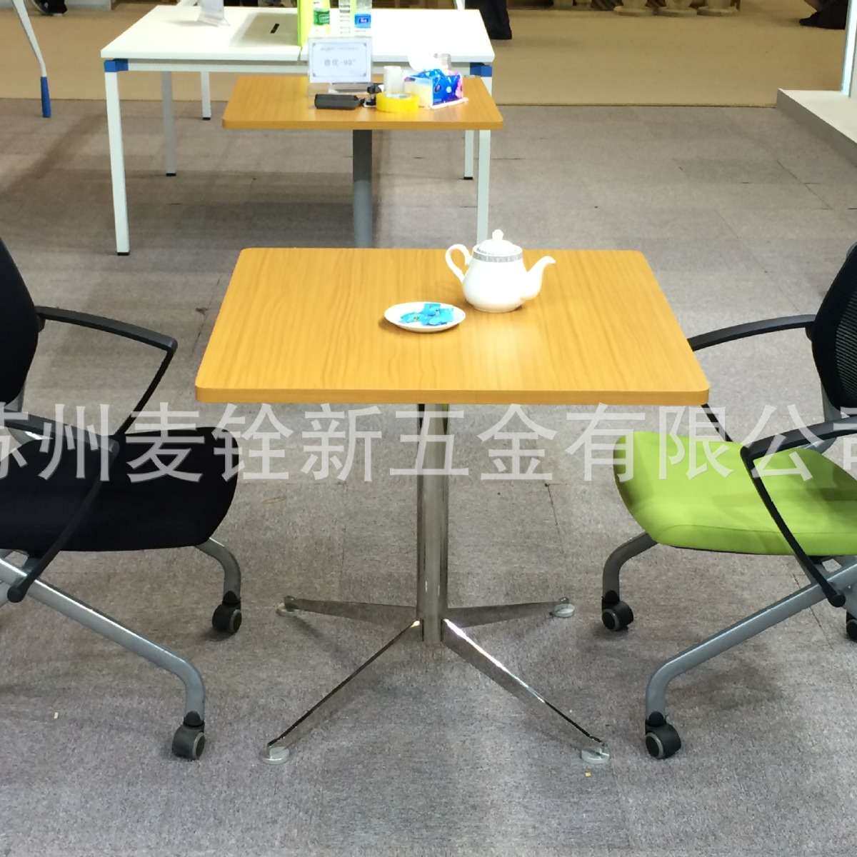 洽谈桌底脚三爪桌脚西餐厅咖啡厅餐桌支架桌腿甜品奶茶店快餐台脚
