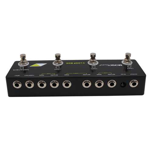 MOSKYaudio 3 LOOP BOX 效果器通道选择