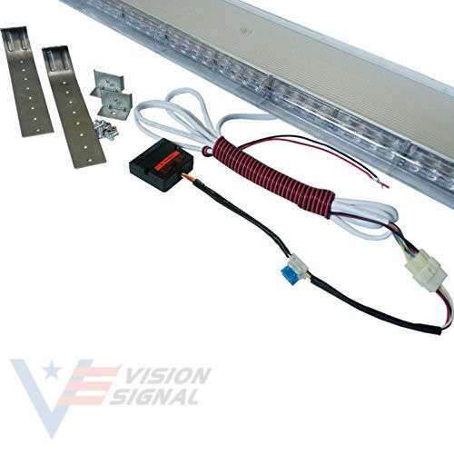 88LED长排警示灯 大功率工程车爆闪灯 12-24V  88W车顶灯频闪灯