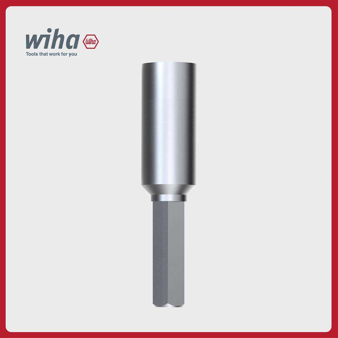 wiha威汉德国 30MM微型螺母套筒70444Z