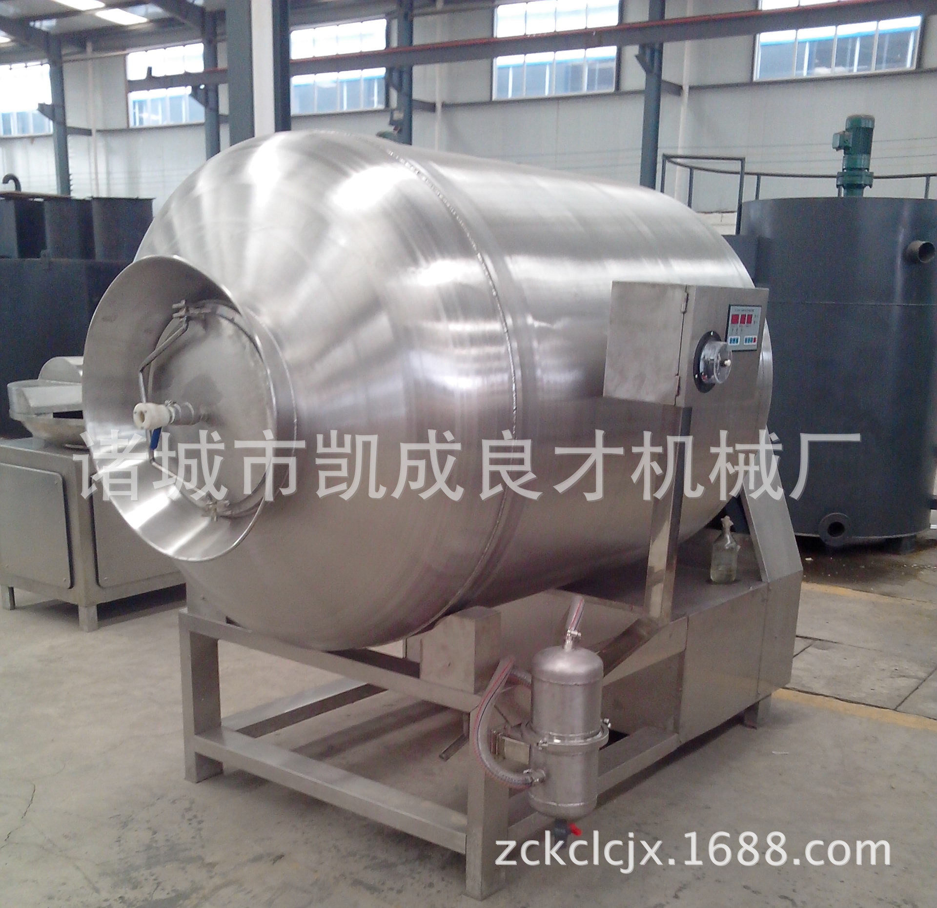 供应腌制肉类滚揉机肉制品真空滚揉机诸城机械