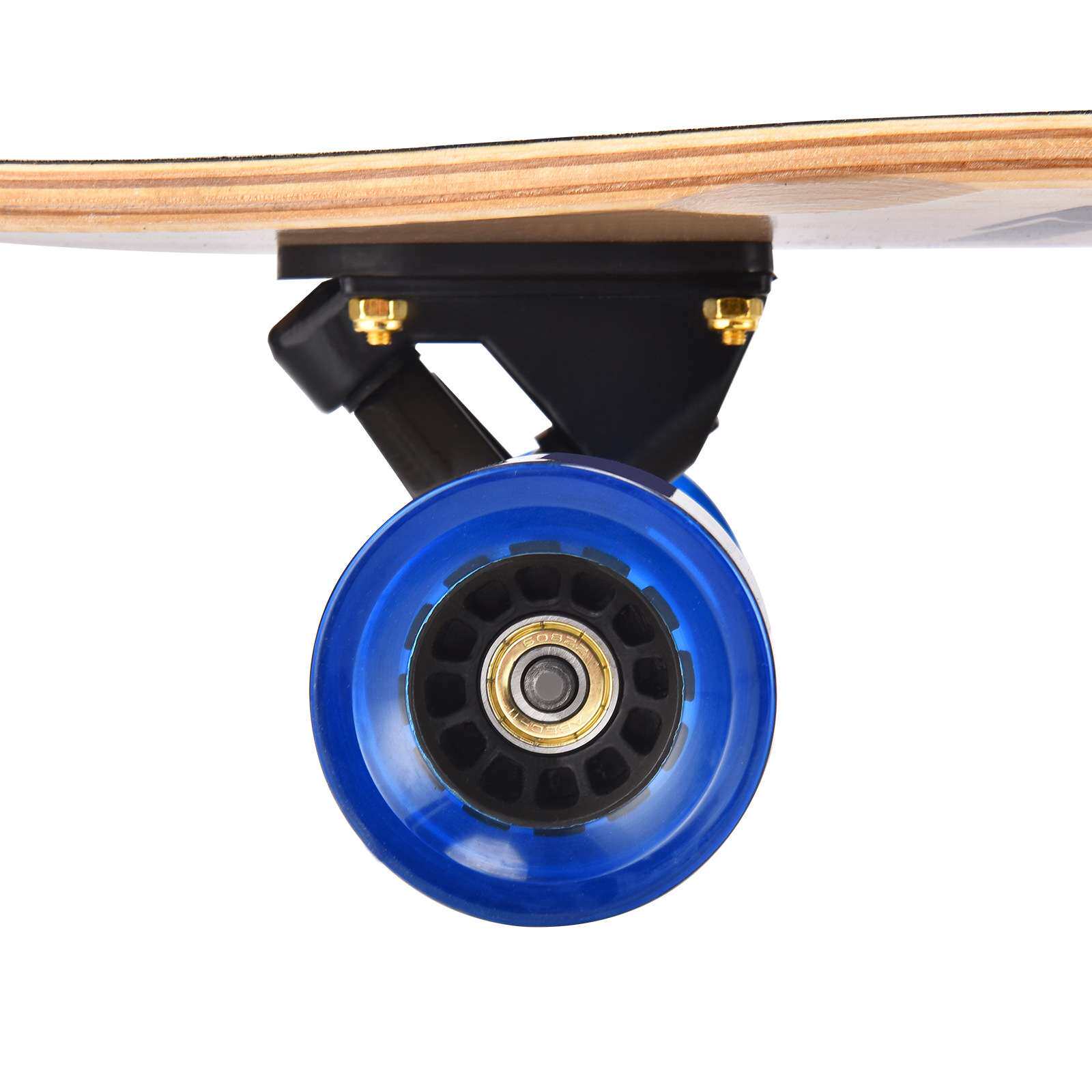 42寸长板公路滑板陆地巡洋舰四轮大鱼板东北枫舞板longboard