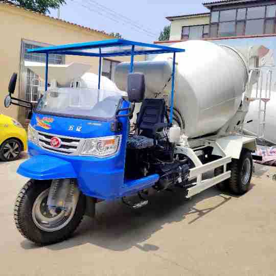商混搅拌车运输车 混凝土搅拌车柴油液压工程车 2立方小型搅拌车