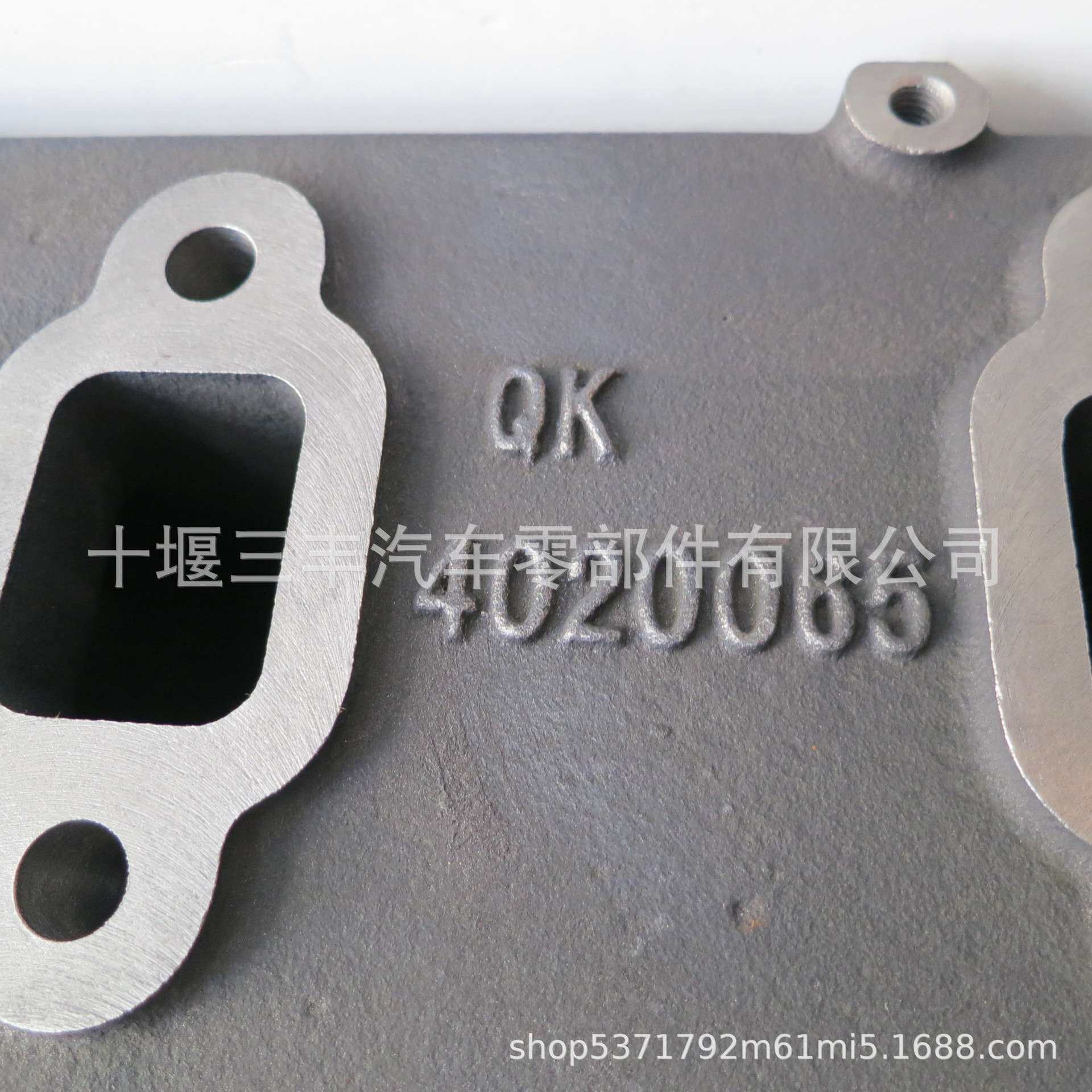 柴油发动机6BT湿式排气歧管4020065船用排气歧管