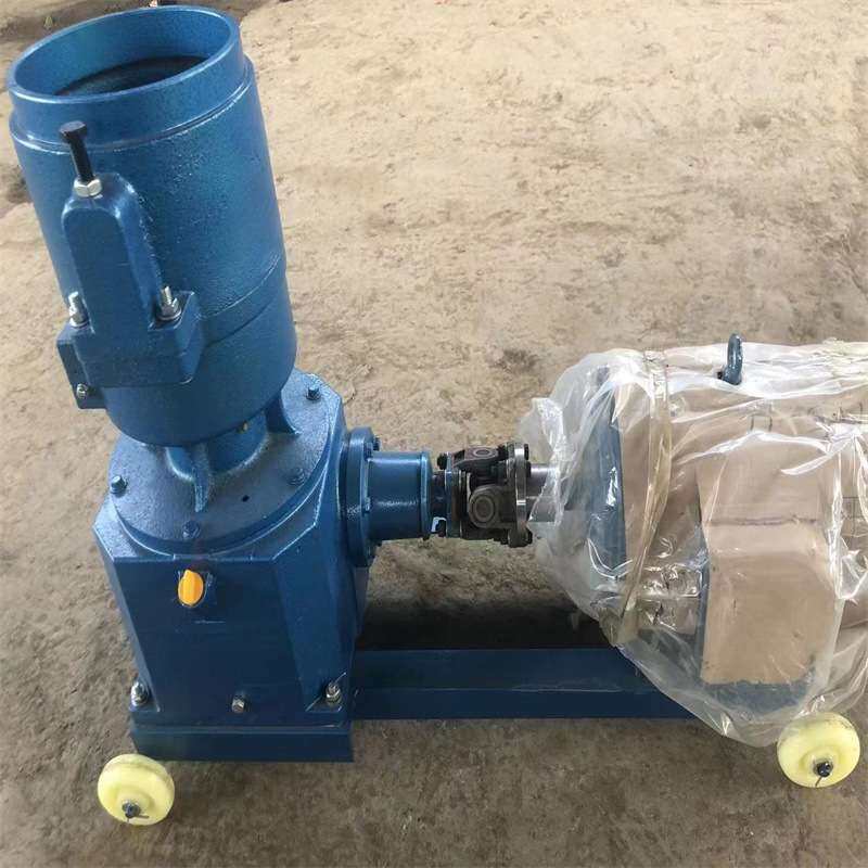 大型养殖设备颗粒成型多种草料混合直连颗粒膨化机干湿两用制粒机