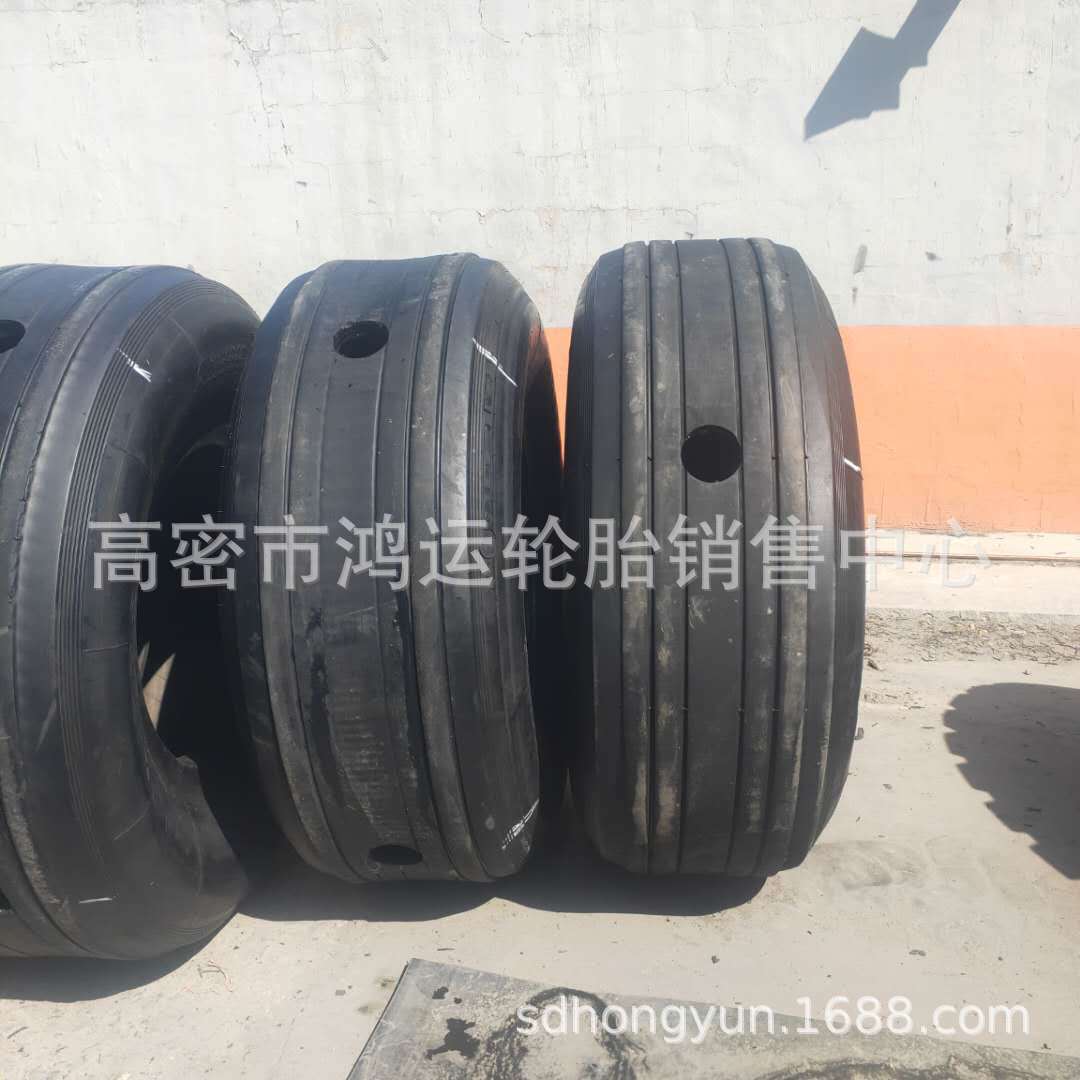 旧防碰撞飞机胎大小规格型号齐全港口码头货轮靠船护舷轮胎可开孔
