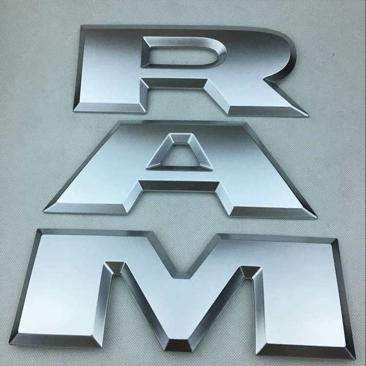 适用道奇RAM尾箱车标 皮卡贴标RAM 1500 2500 3500后尾箱大号车贴