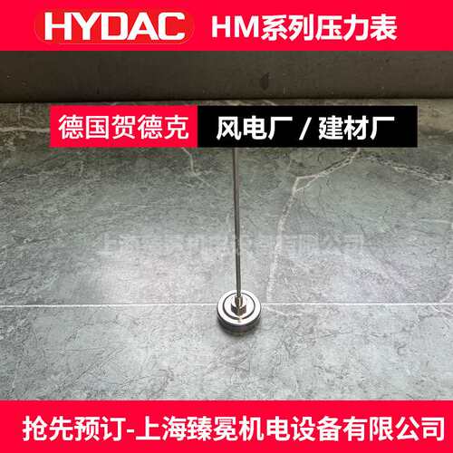 贺德克HM100-250-B-G1/2-FF压力表hydac可测量流体压力