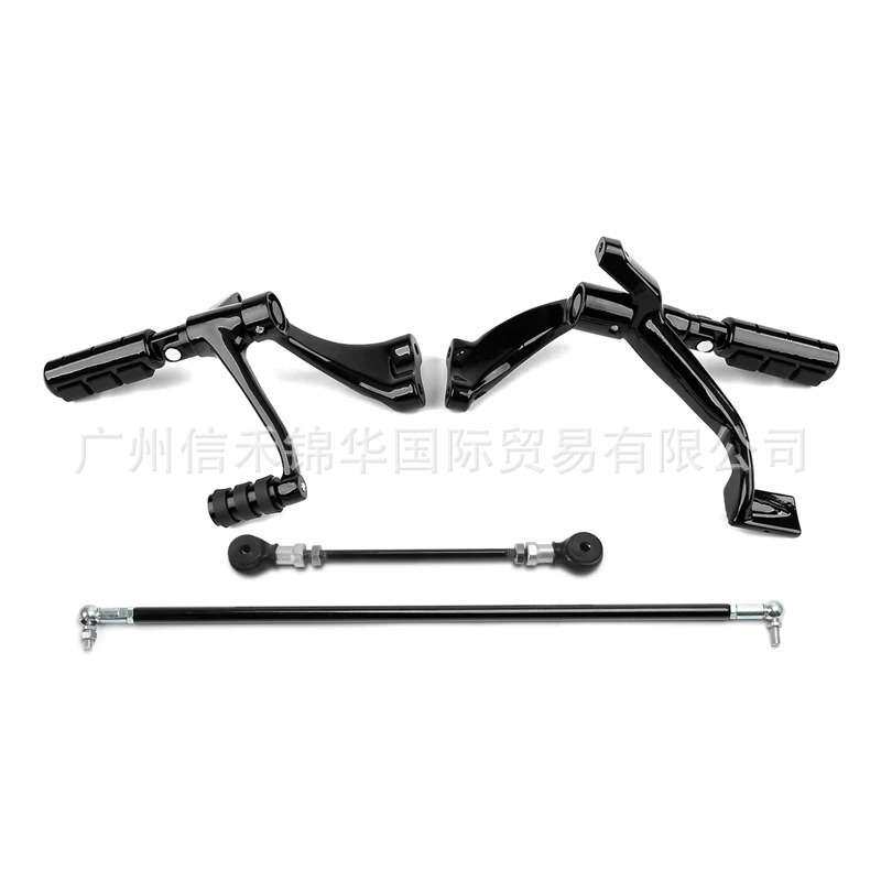 哈雷改装前置脚踏支架04-23年运动者XL883 1200N X48 v72脚踏总成