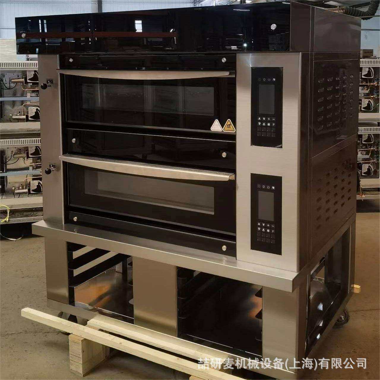 商用豪华款烘焙烤箱一层两盘电烤炉2层4盘平炉3层6盘恒温电烤箱