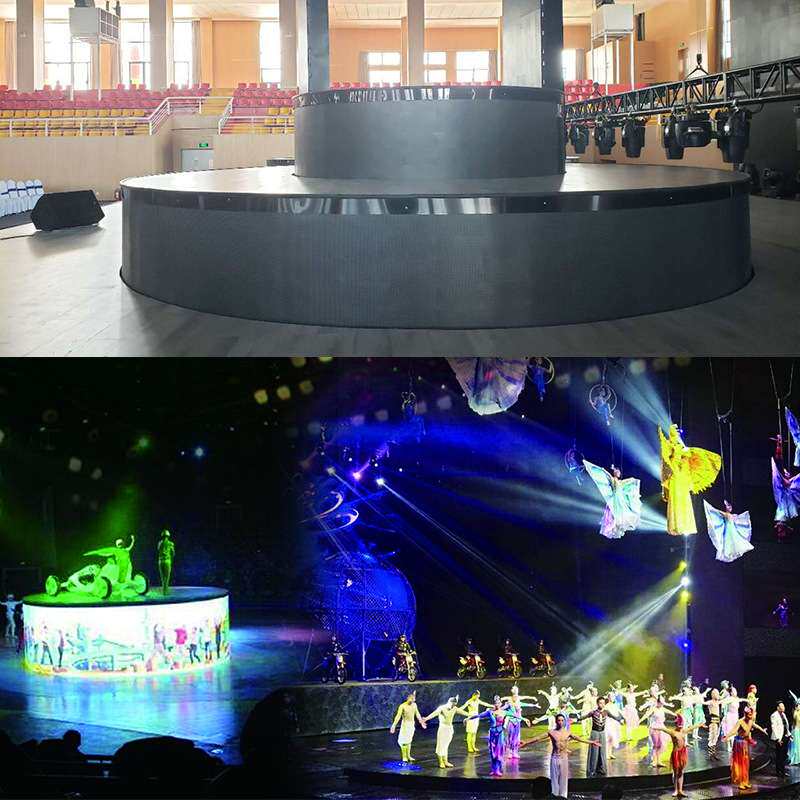 液压升降舞台厂家直供T台酒吧演出表演旋转展台遥控水下升降舞台