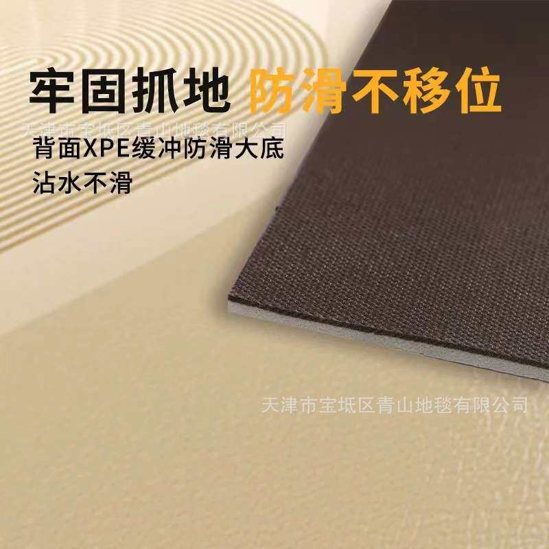 PVC地毯客厅可擦免洗茶几毯皮革防水防滑2026新款PU卧室地板垫子