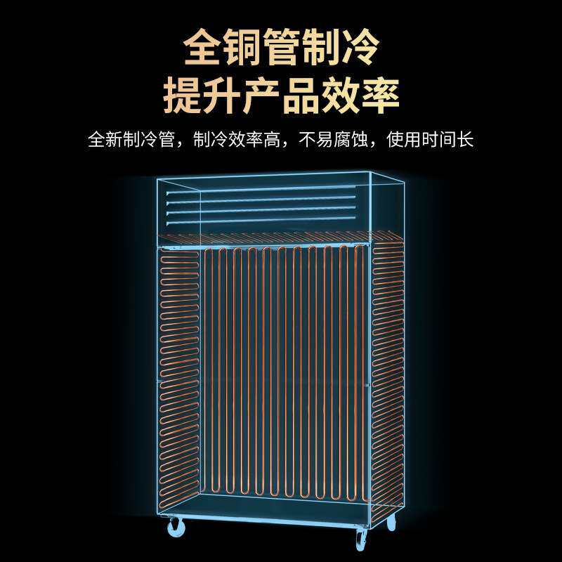 大容量冷鲜挂肉柜商用立式牛羊肉保鲜展示柜不锈钢冷冻挂肉展示柜
