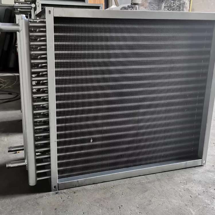 工业表冷器厂家铜管翅片散热器废气冷凝器风机盘管风冷却器