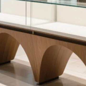 珠宝展示柜带灯金银首饰展示柜台玻璃黄金饰品展柜落地柜台实木