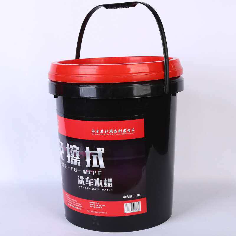 捷客森免擦拭洗车水蜡轮胎自洁素18L大桶装高浓缩洗车液清洁