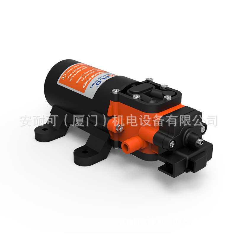 12V24V微型电动隔膜泵冰淇淋奶浆果汁机泵牛奶饮料卫生水泵