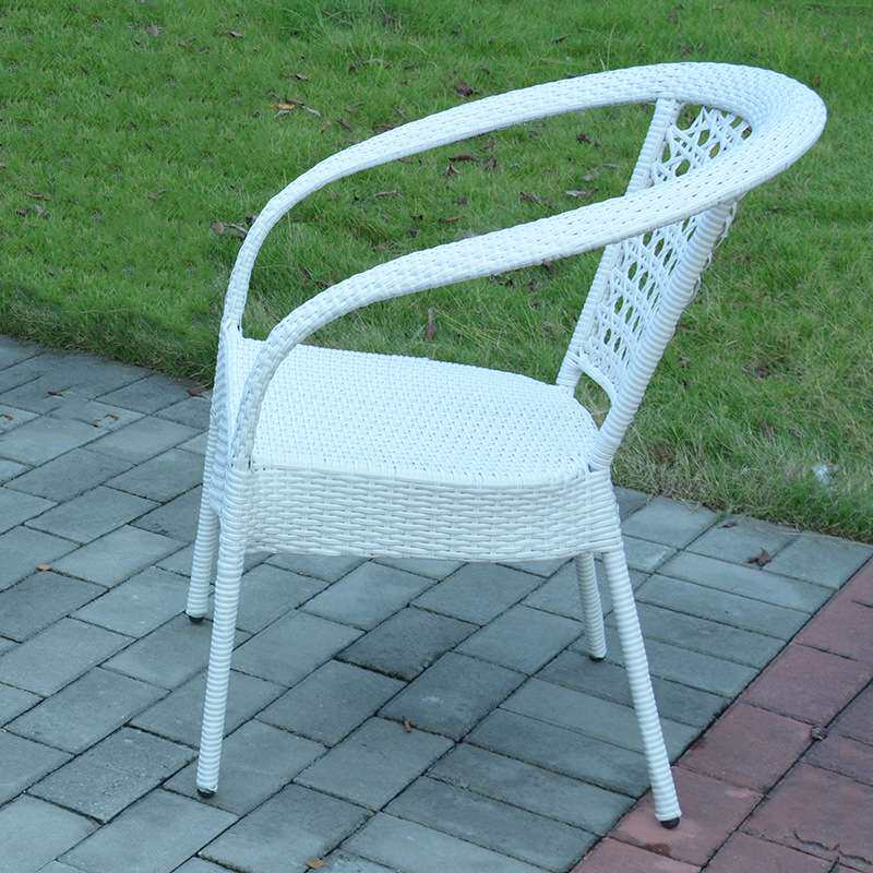 藤椅茶几五件套组合藤编阳台桌椅 户外庭院休闲仿藤室外露天家具