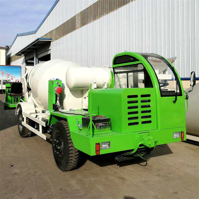 3.5方自动上料搅拌车 工地多功能建筑工程干湿两用混凝土搅拌车