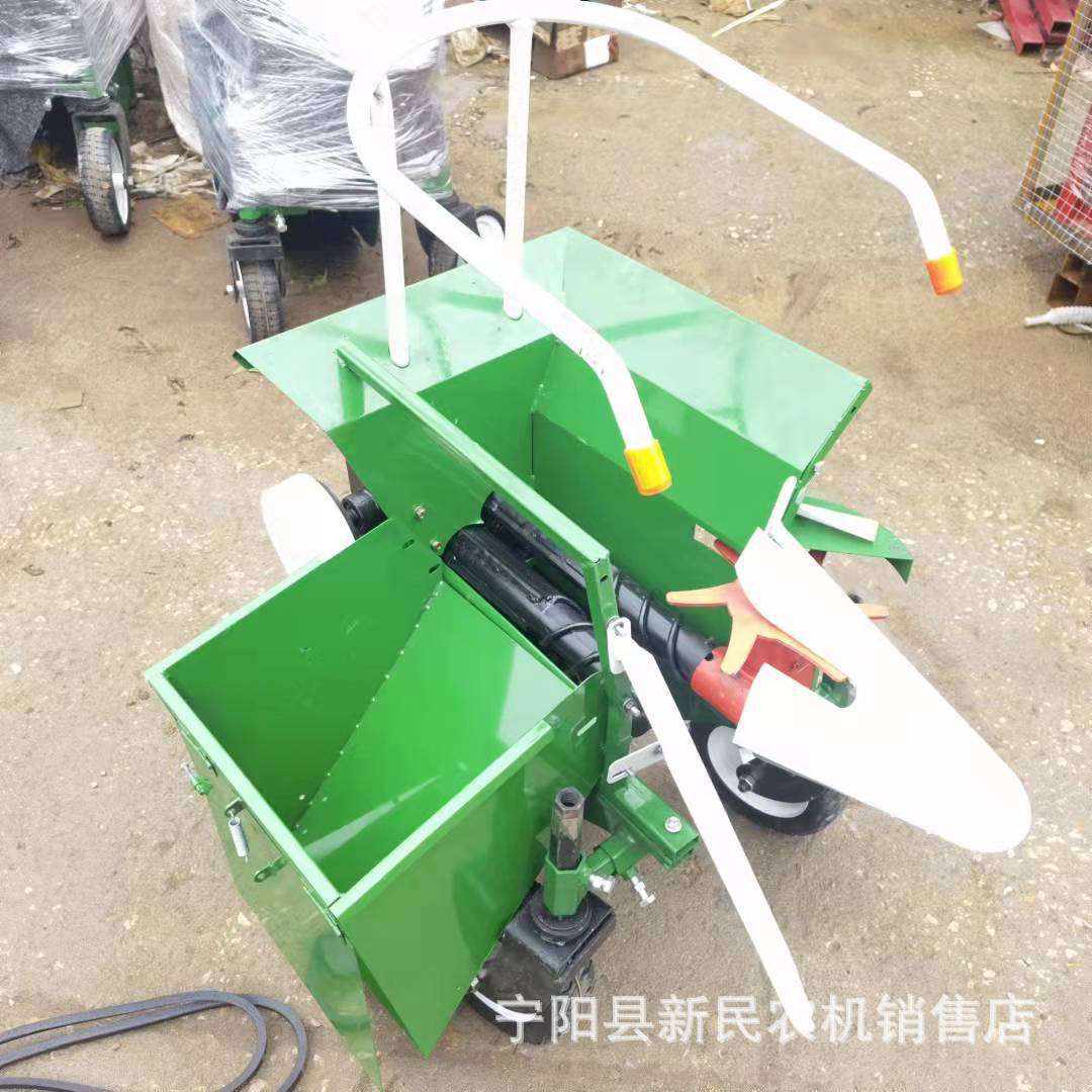 手扶车前置玉米收割割台单行玉米割台秸秆粉碎还田中小型家用