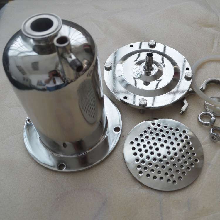 不锈钢正压过滤器筒桶式实验室加压过滤水处理微孔膜单层工业用