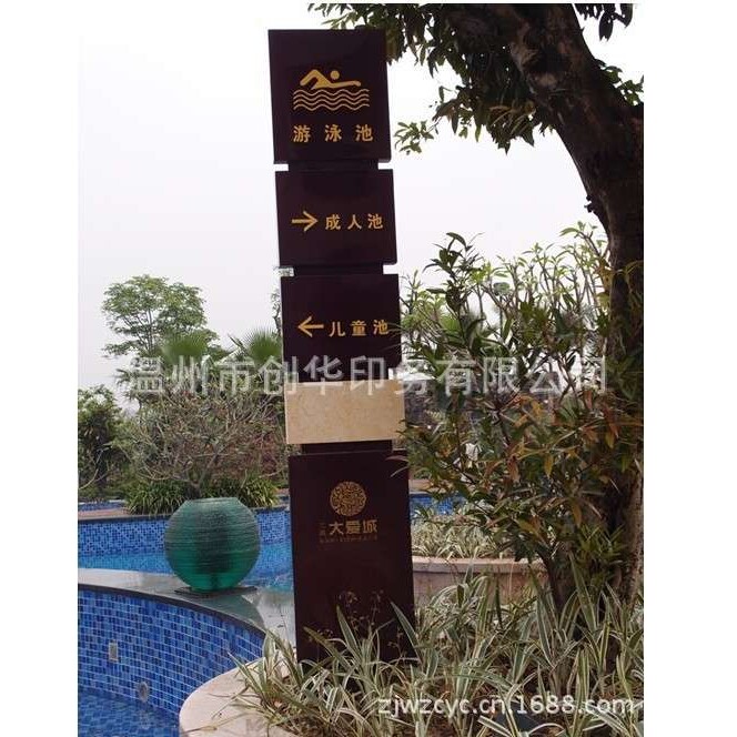 户外景区标识牌景区标识牌标识牌学校标识牌小区平面图标识牌
