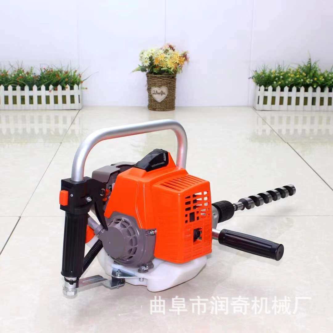 升级四冲程汽油钻多功能手提式汽油锤凿岩钻孔机混凝土破碎镐