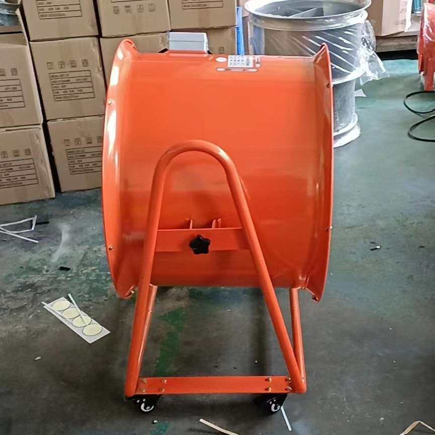 2.工业个性化移动手推轴流风机车间抽风换气扇axial fan 外贸工厂