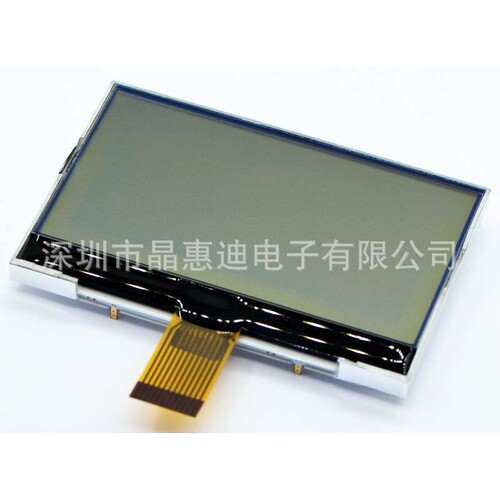 供应256128点阵屏/LCD液晶显示屏/3寸/正显/STN/串口/白底黑字