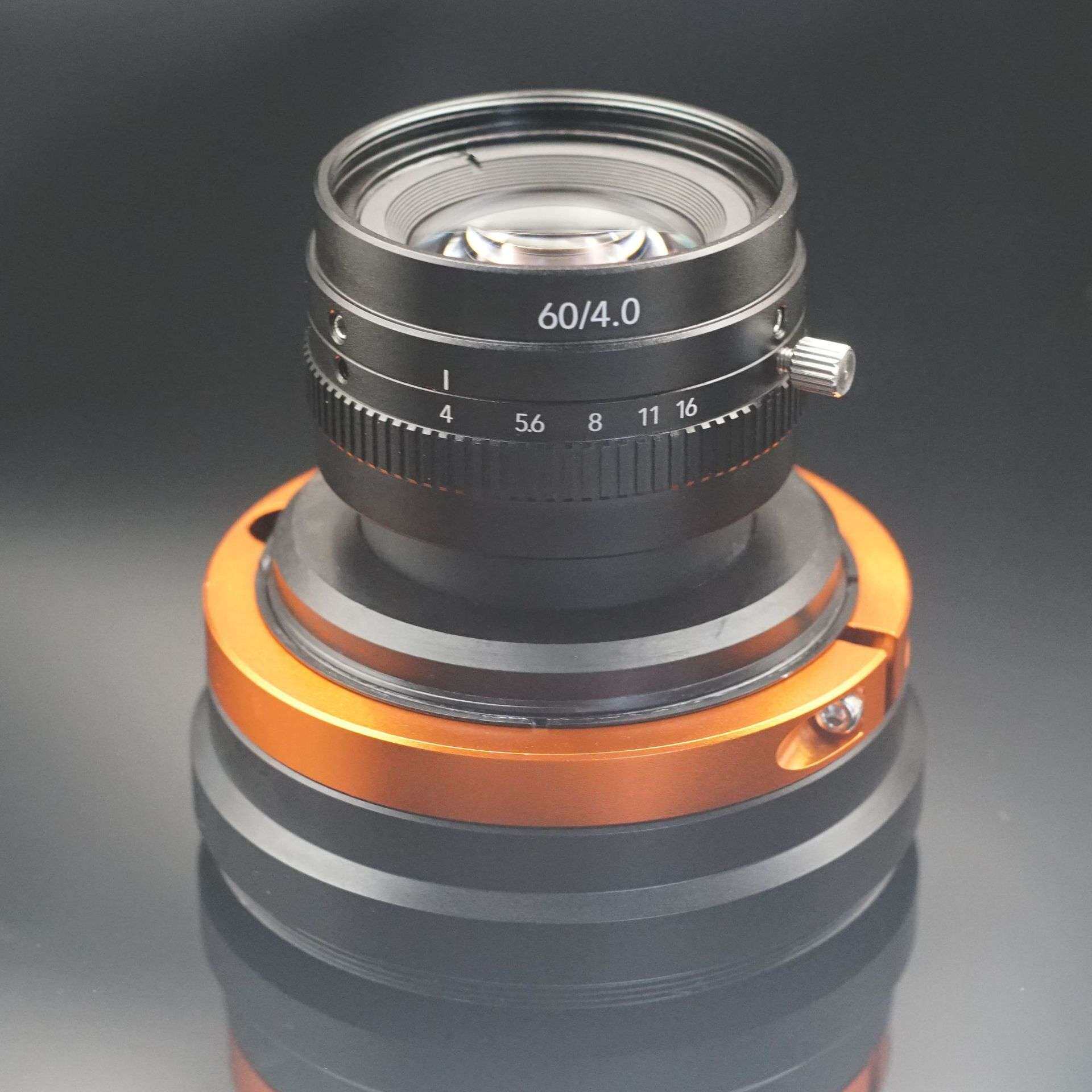 海康线扫工业镜头LS60mm相机M72口8k7um16k3.5um线扫物镜