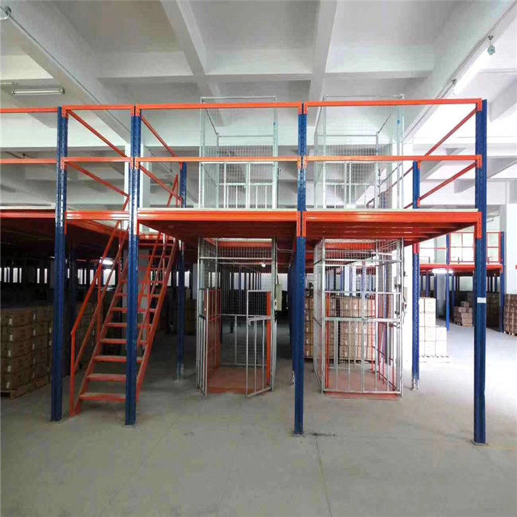 厂家直供阁楼货架库房厂房仓储货架喷塑角钢重型货架批发