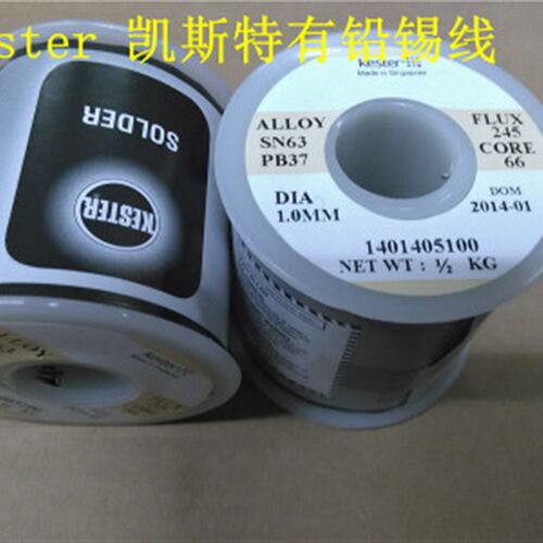 KESTER 凯斯特焊锡丝有铅锡线0.4mm 0.6mm 0.8mm 1.0mm 63SN/37PB