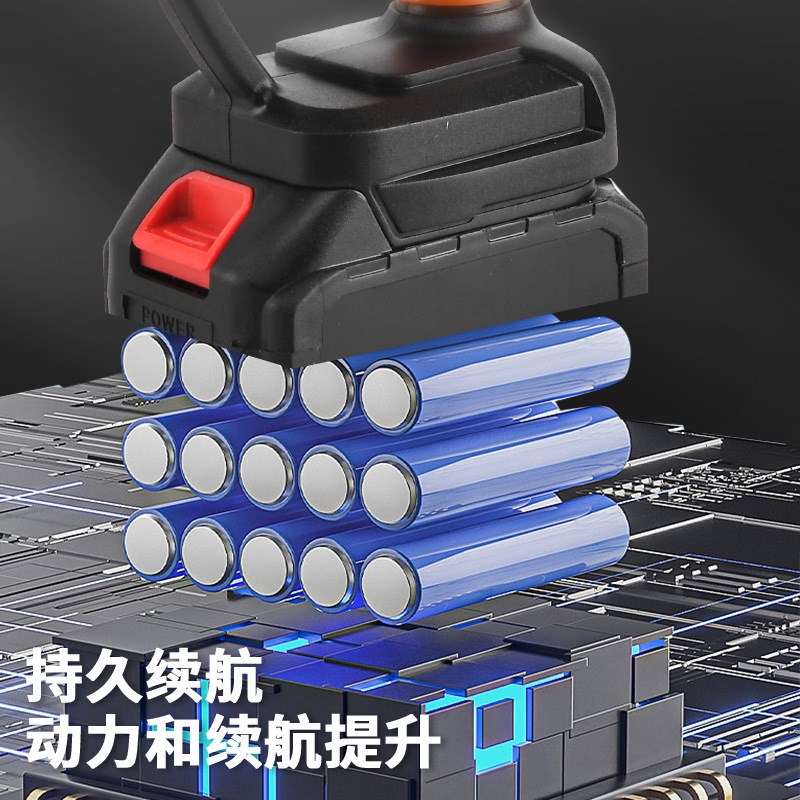 锂电锯家用迷你无刷油壶自动调节单手持锯充电式木工便携式电链锯
