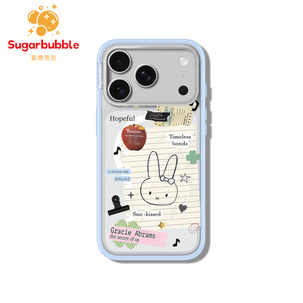 【Suggarbubble】蜜糖泡泡米菲便签手机壳Magsafe贝贝壳适用于苹果iPhone 17promax/17pro/16/15可爱个性创意
