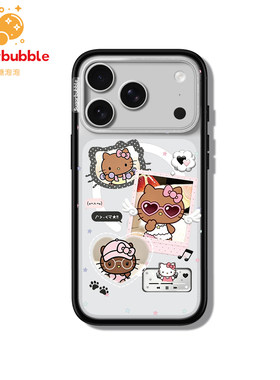 黑皮Hellokitty日志苹果手机壳