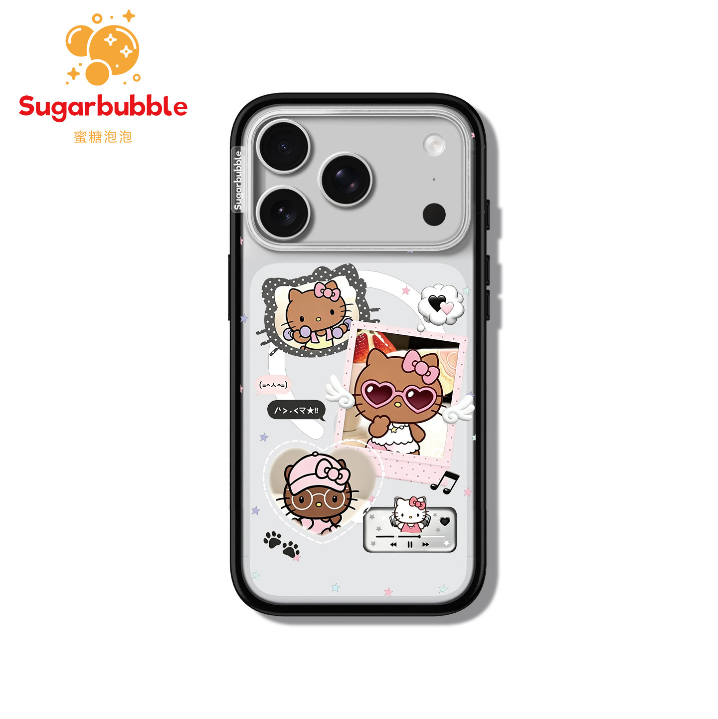 黑皮HelloKitty日志苹果手机壳
