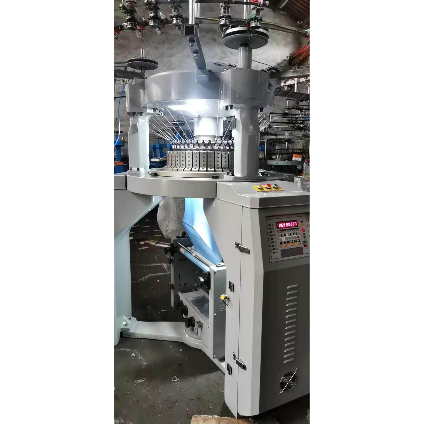 厂家供应各种规格高品质针织圆机双面针织中圆机