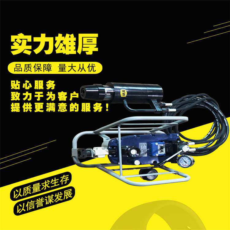 资质齐全气动锚索张拉机具 涨拉千斤顶矿用锚索张拉头